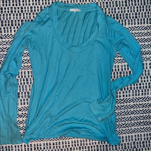 James Perse Tops James Perse Tissue Thin Longsleeve T Poshmark